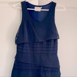Lush navy blue dress